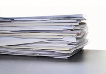 Lose Blätter Vernichtung 